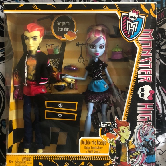 Monster High “Double the Recipe” Abbey Bominable and Heath Burns - Picture 1 of 2